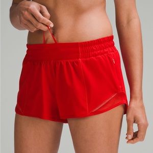 Lululemon Hotty Hot Low-Rise Lined Short 4”